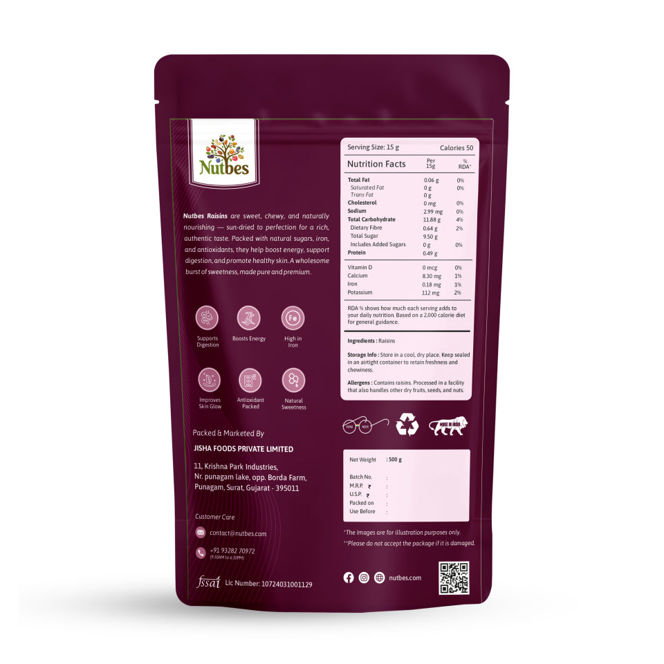 Nutbes Premium Raisin Essence (Kishmish)