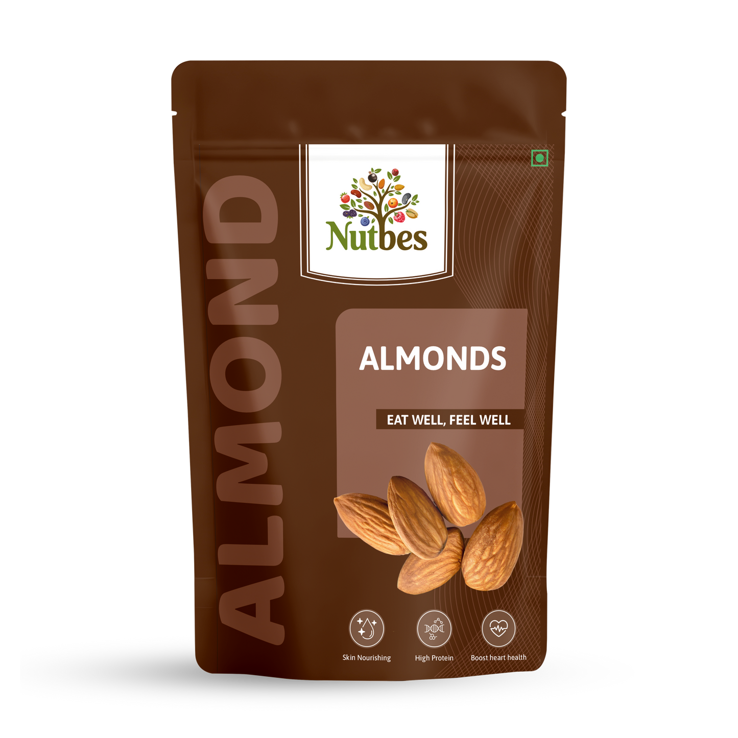 Nutbes 500g Almonds Delight (Badaam)