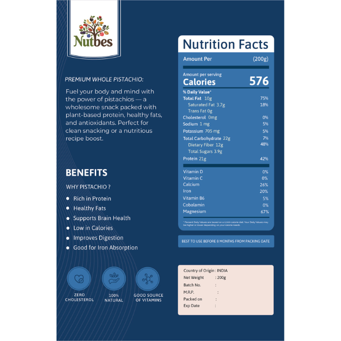 Nutbes Premium Cashew Charm (Kaju)